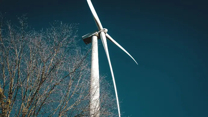 low angle photography of windmill
